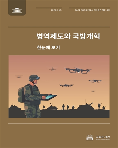 자료명/저자사항:병역제도와 국방개혁 /국회도서관 경제사회정보과, 발행사항:병역제도와 국방개혁 / 국회도서관 경제사회정보과, 서울 : 국회도서관 의회정보실, 2024. 6. 3, 352 ㄱ428, [본관] 전자자료, [본관] 정기간행물실(524호), 자료실:[본관] 전자자료, [본관] 정기간행물실(524호) 이미지